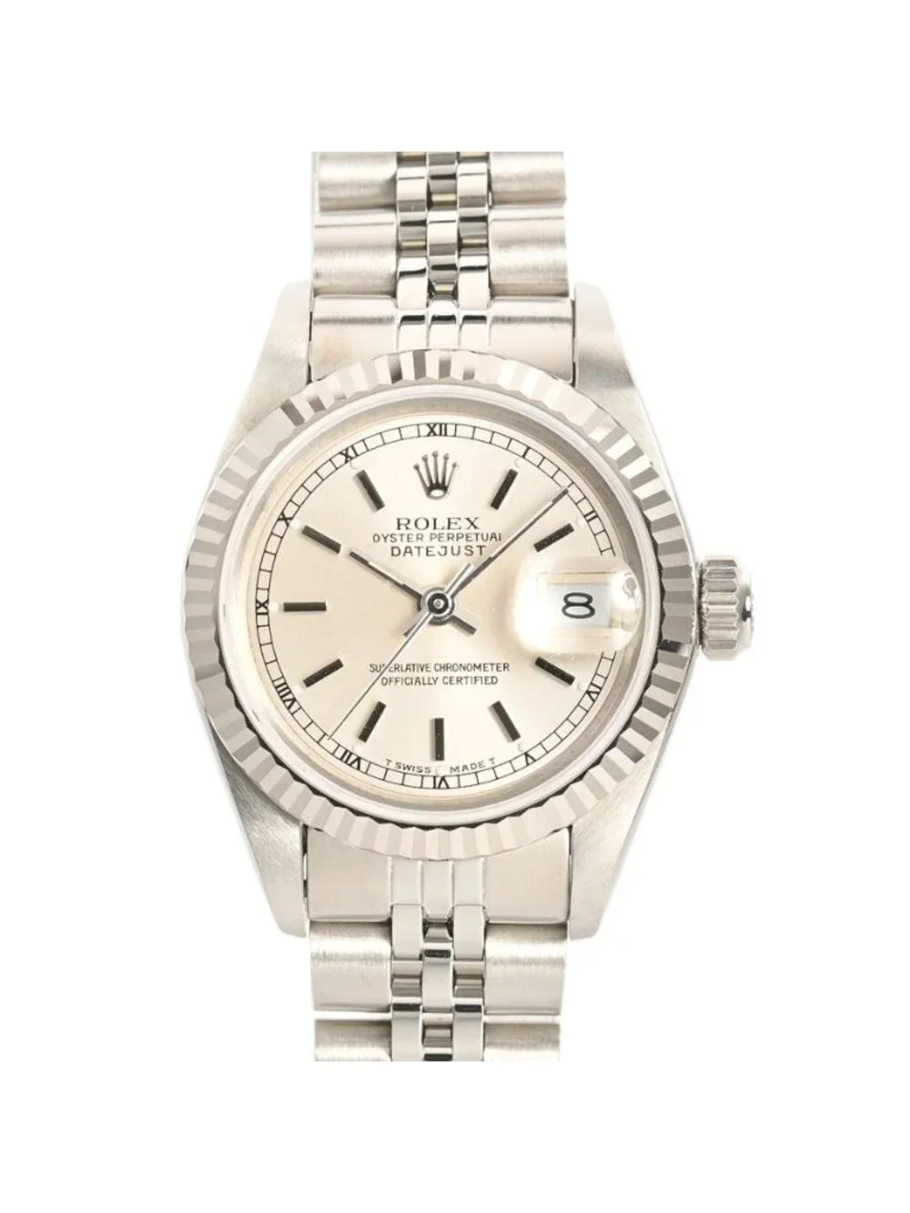 Rolex Watch Datejust White Gold
